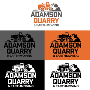 Logo Design by Shariqology for Adamson Quarry & Earthmoving | Design: #35716025