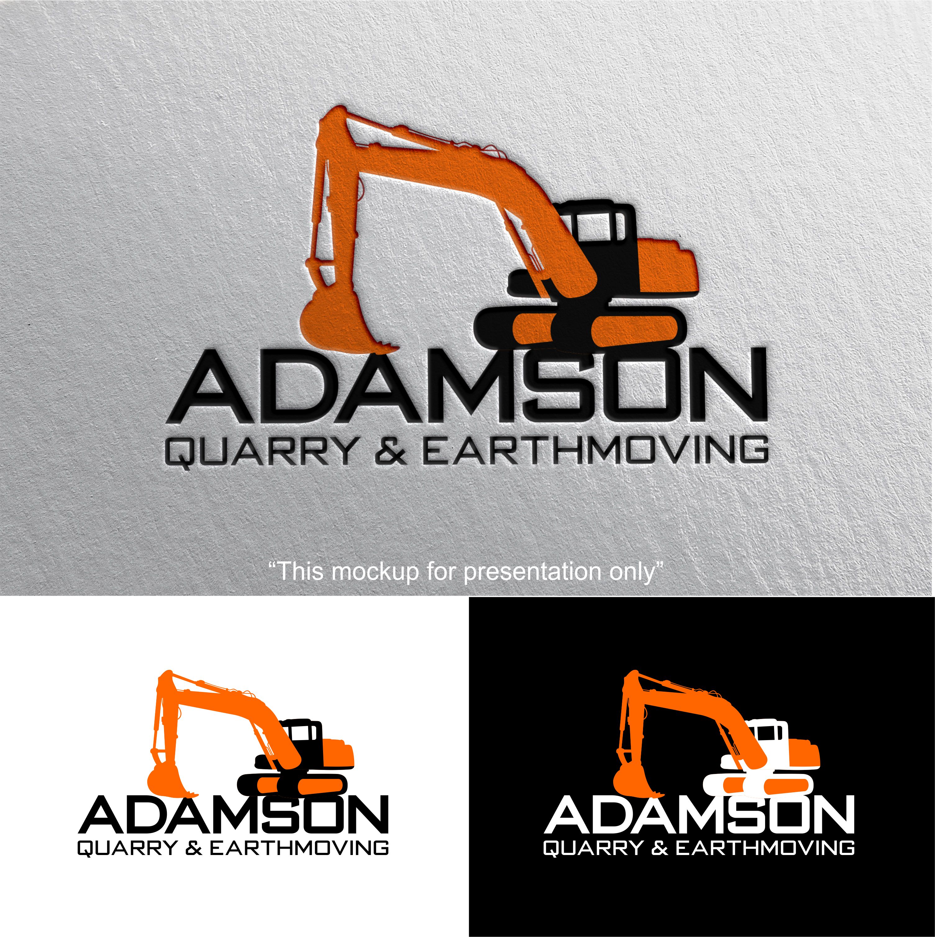 Logo Design by dhanuboy for Adamson Quarry & Earthmoving | Design #35734661