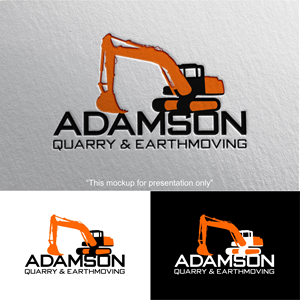 Logo Design by dhanuboy for Adamson Quarry & Earthmoving | Design: #35734661