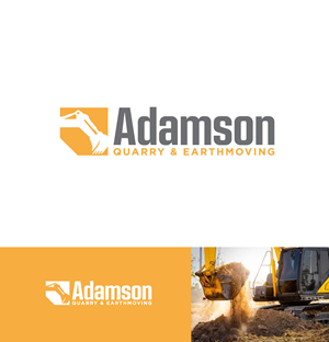 Logo Design by apik. for Adamson Quarry & Earthmoving | Design: #35715298