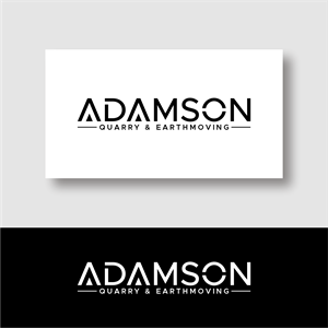 Logo Design by ganesaputu for Adamson Quarry & Earthmoving | Design: #35717171