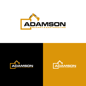 Logo Design by ni9 for Adamson Quarry & Earthmoving | Design: #35736066