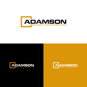 Logo Design by ni9 for Adamson Quarry & Earthmoving | Design: #35736083