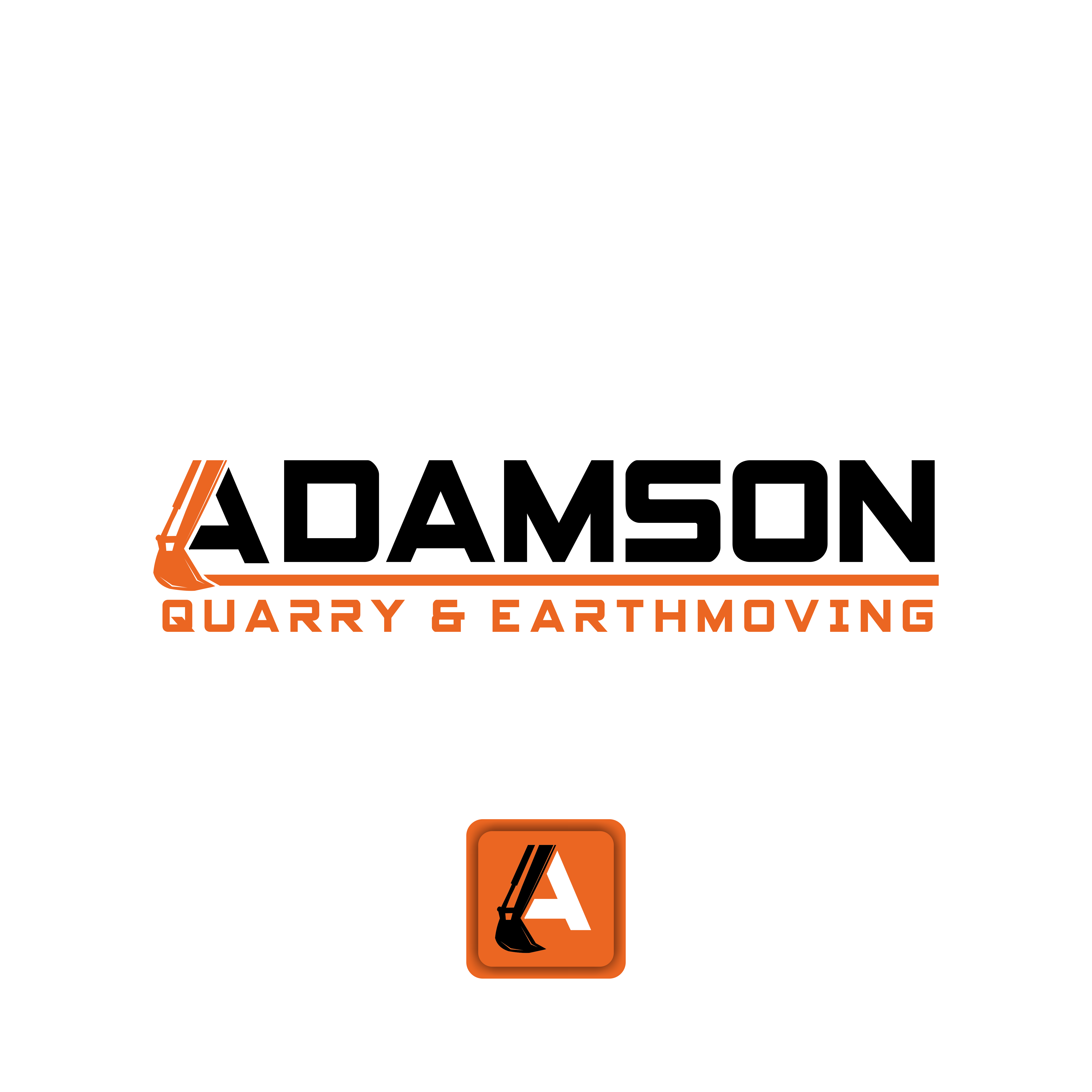 Logo Design by Astro D for Adamson Quarry & Earthmoving | Design #35719081