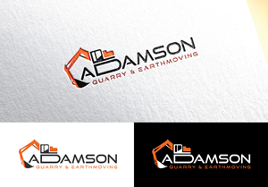 Logo Design by WB NAG for Adamson Quarry & Earthmoving | Design: #35716261