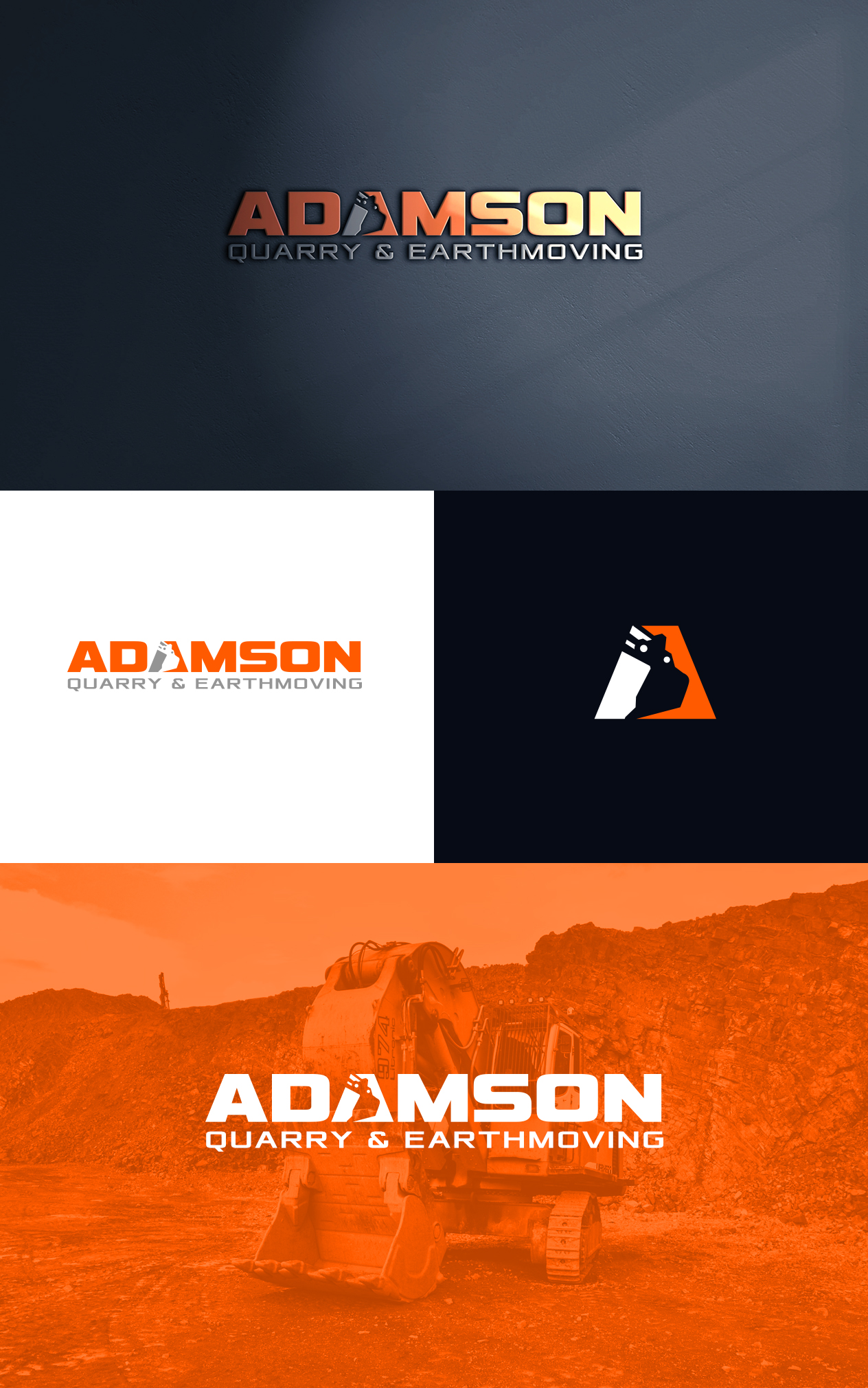 Design de Logo par BehindSymbols pour Adamson Quarry & Earthmoving | Design #35730422
