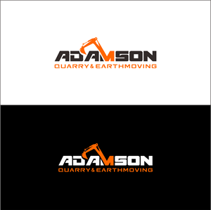 Logo Design by vinch std for Adamson Quarry & Earthmoving | Design #35716441
