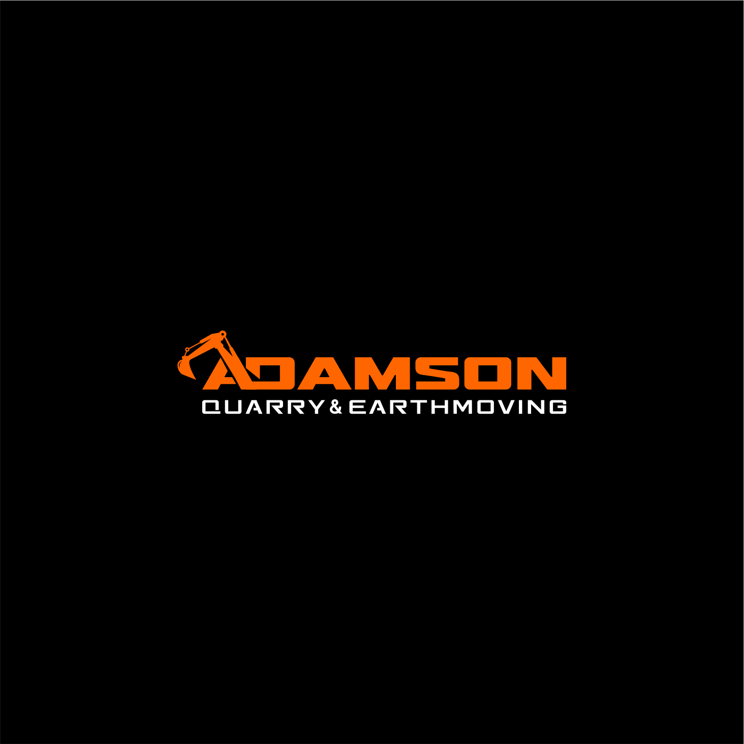 Logo Design by vinch std for Adamson Quarry & Earthmoving | Design #35717377