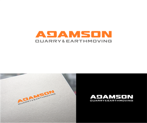 Logo Design by vinch std for Adamson Quarry & Earthmoving | Design: #35725449