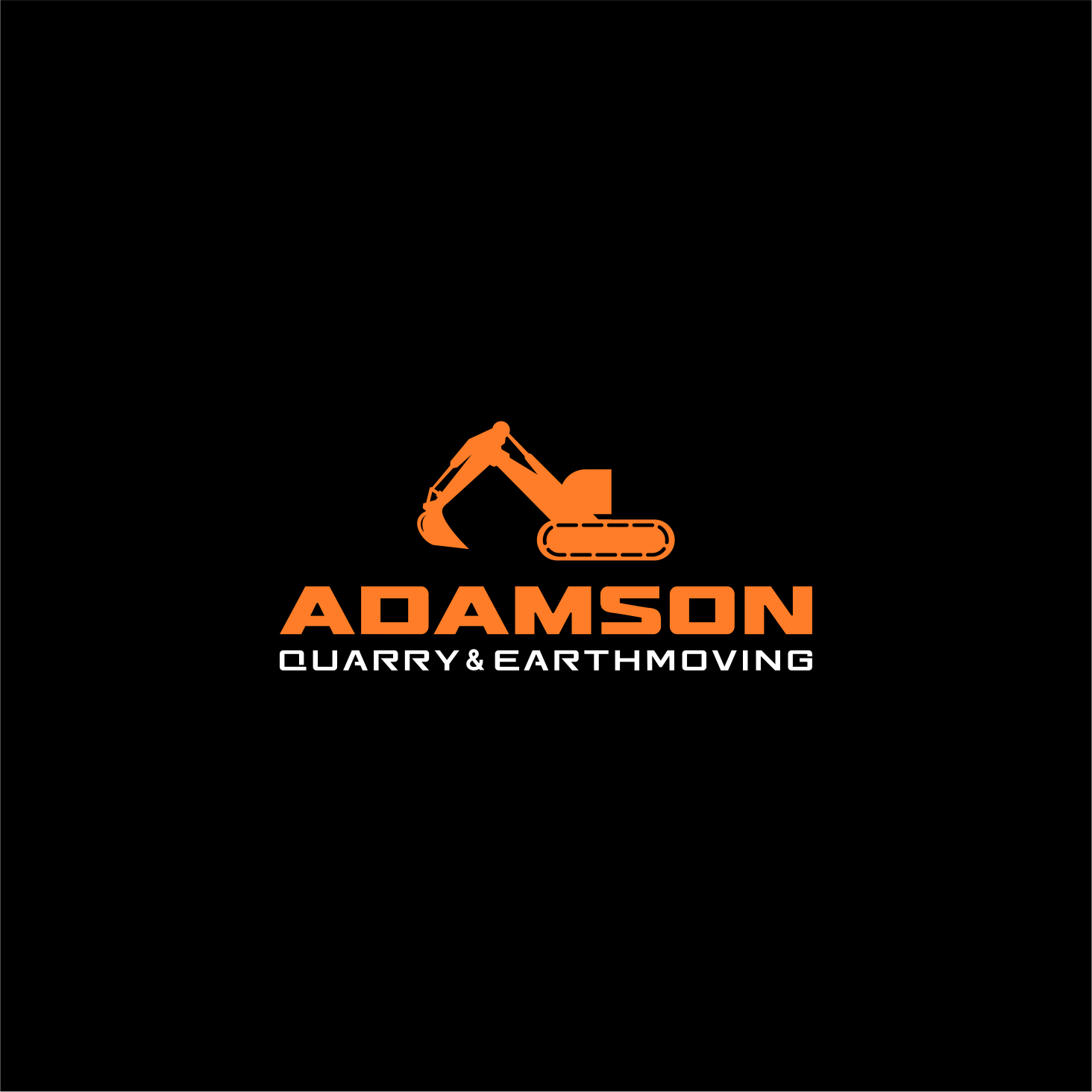 Logo Design by vinch std for Adamson Quarry & Earthmoving | Design #35731961