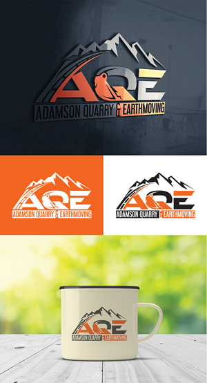 Logo Design by Imran_me for Adamson Quarry & Earthmoving | Design #35718882