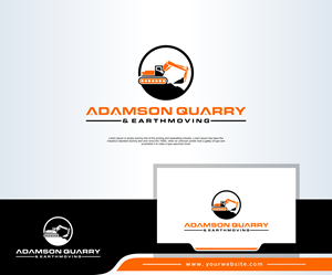 Logo Design by dobleh_creative for Adamson Quarry & Earthmoving | Design: #35714536
