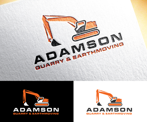 Design de Logo par step forward 2 pour Adamson Quarry & Earthmoving | Design : #35714884