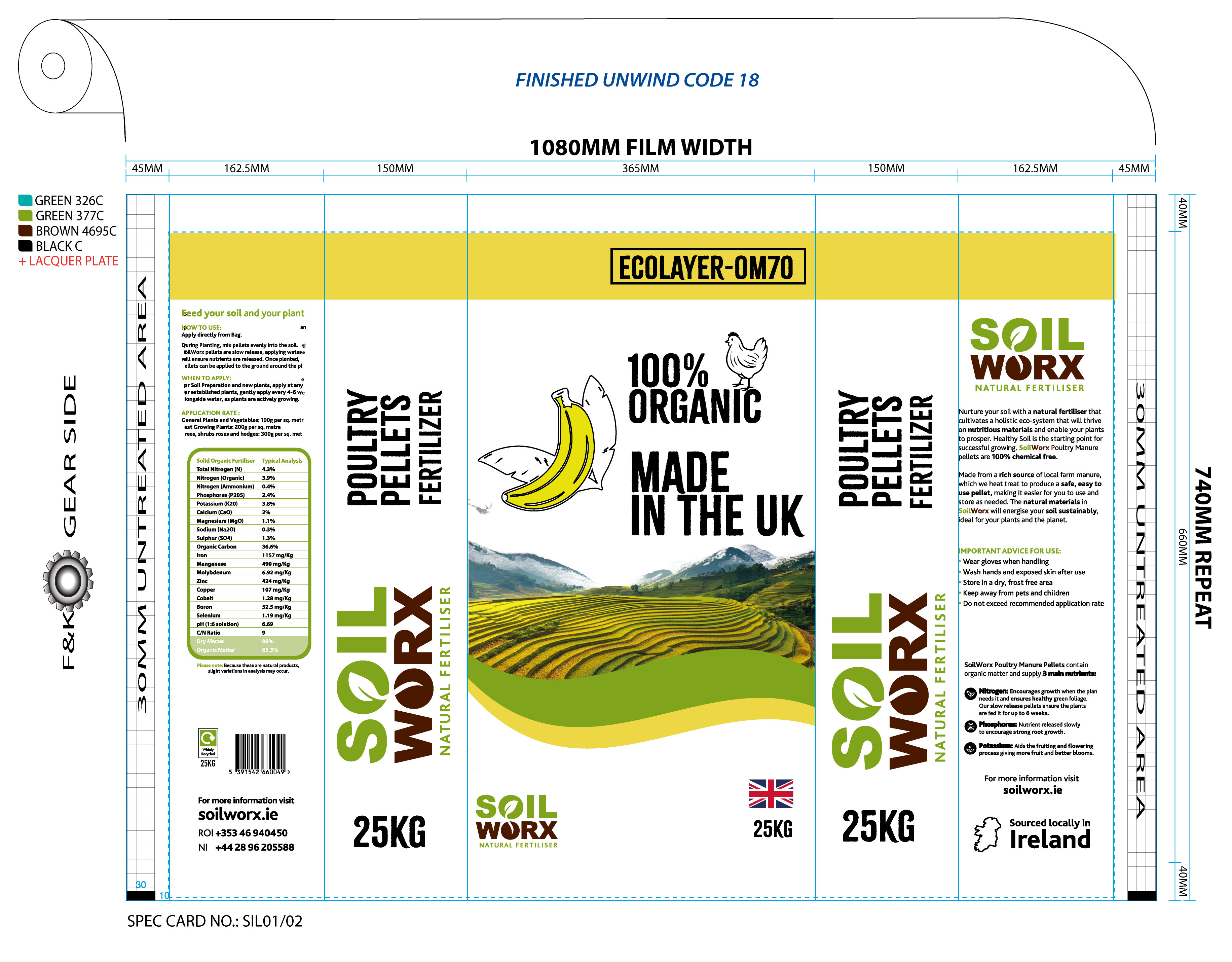 Packaging Design by oltredisegno for Soilworx | Design #35732562