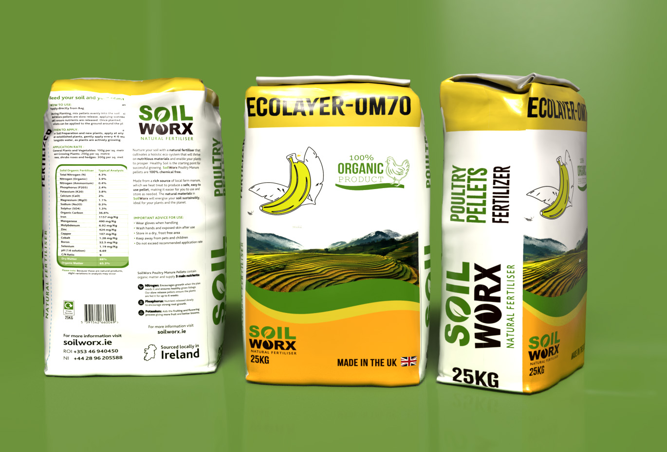 Packaging Design by oltredisegno for Soilworx | Design #35746105