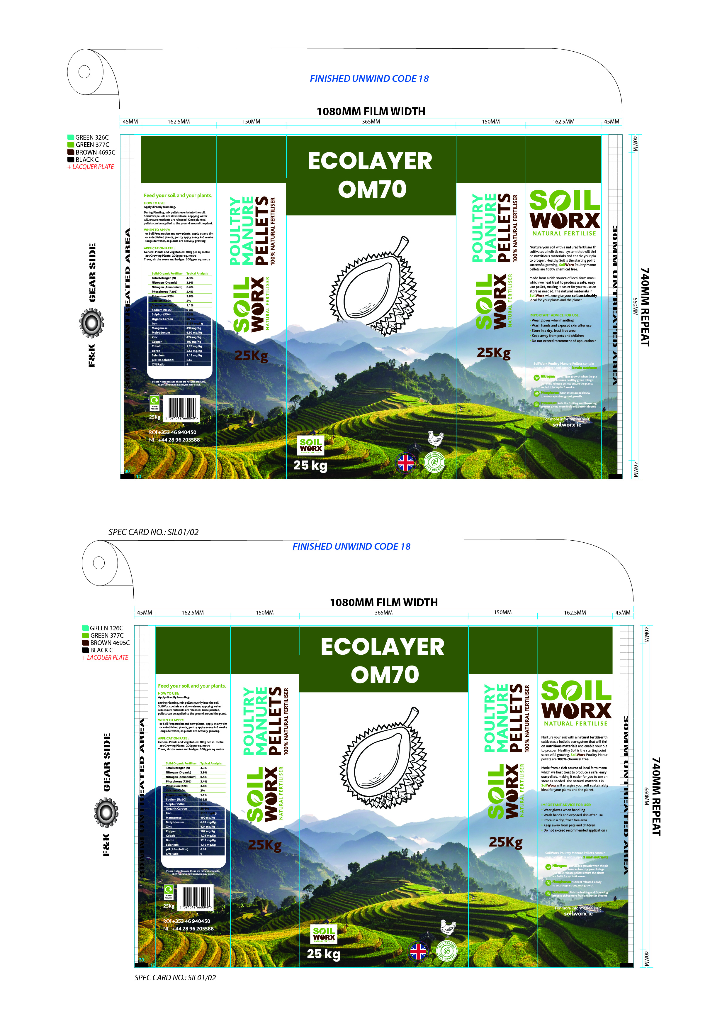 Design Emballage par LauraIonita pour Soilworx | Design #35744194