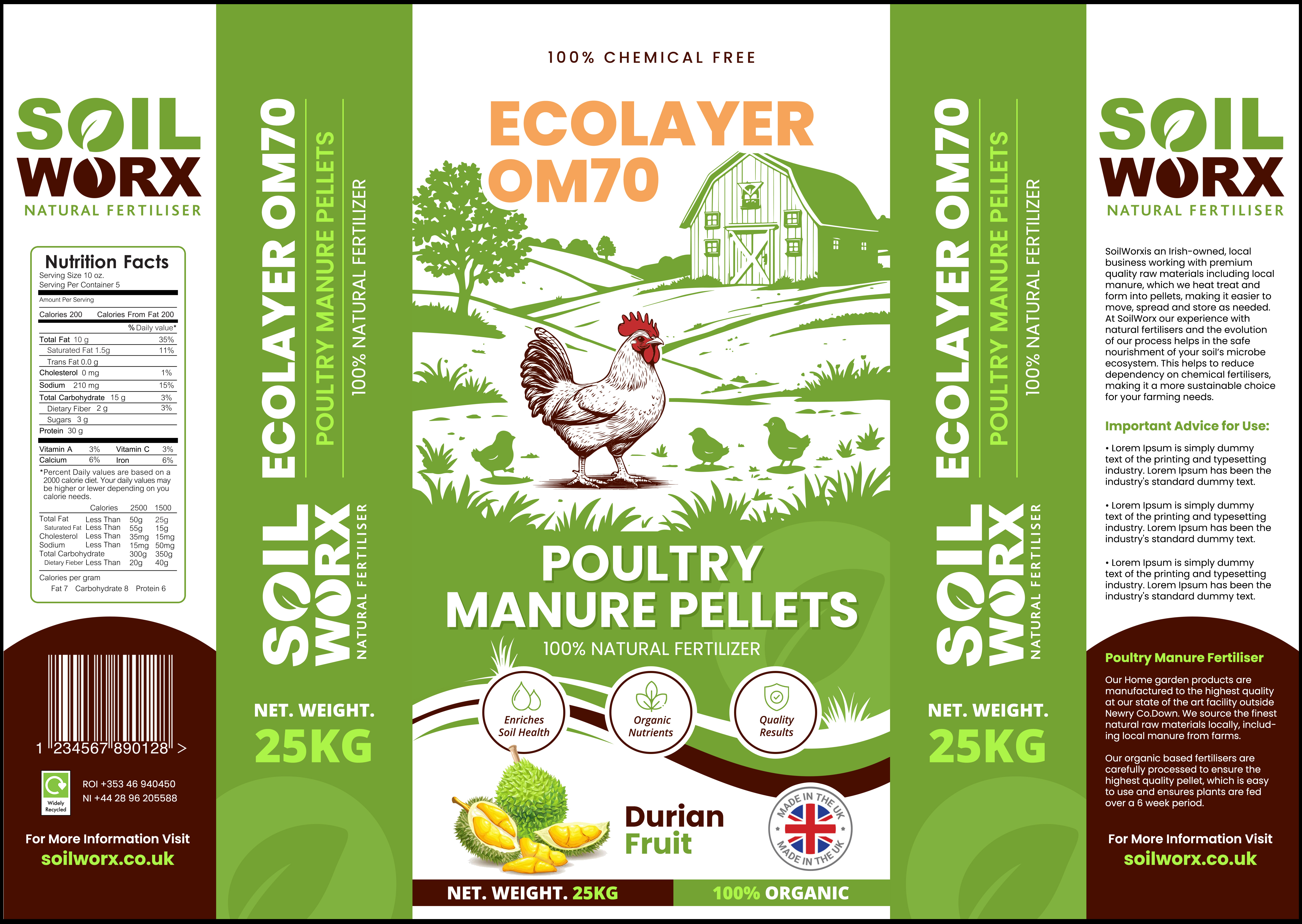 Verpackungs-Design von SAI DESIGNS für Soilworx | Design #35764876