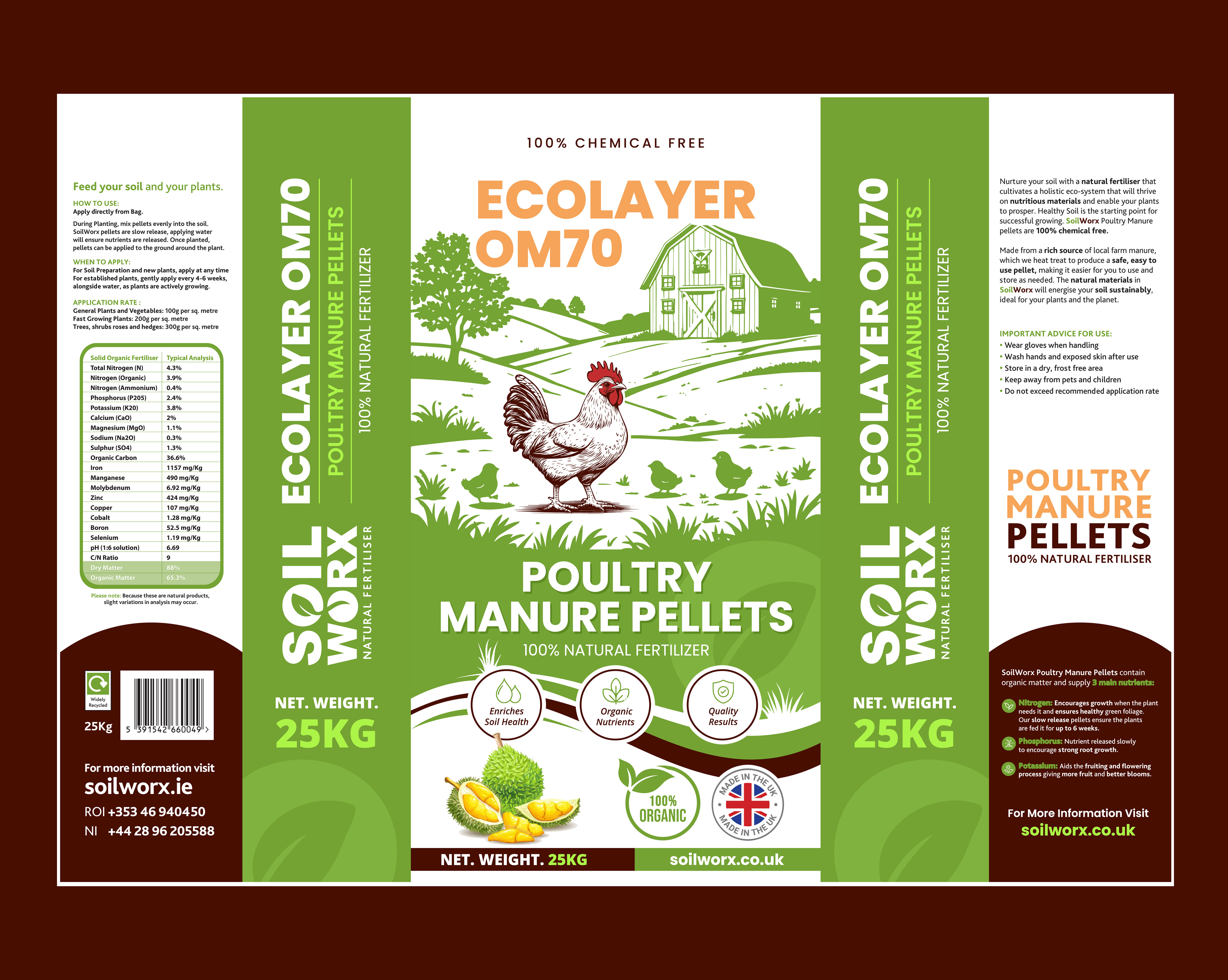 Design Emballage par SAI DESIGNS pour Soilworx | Design #35766953