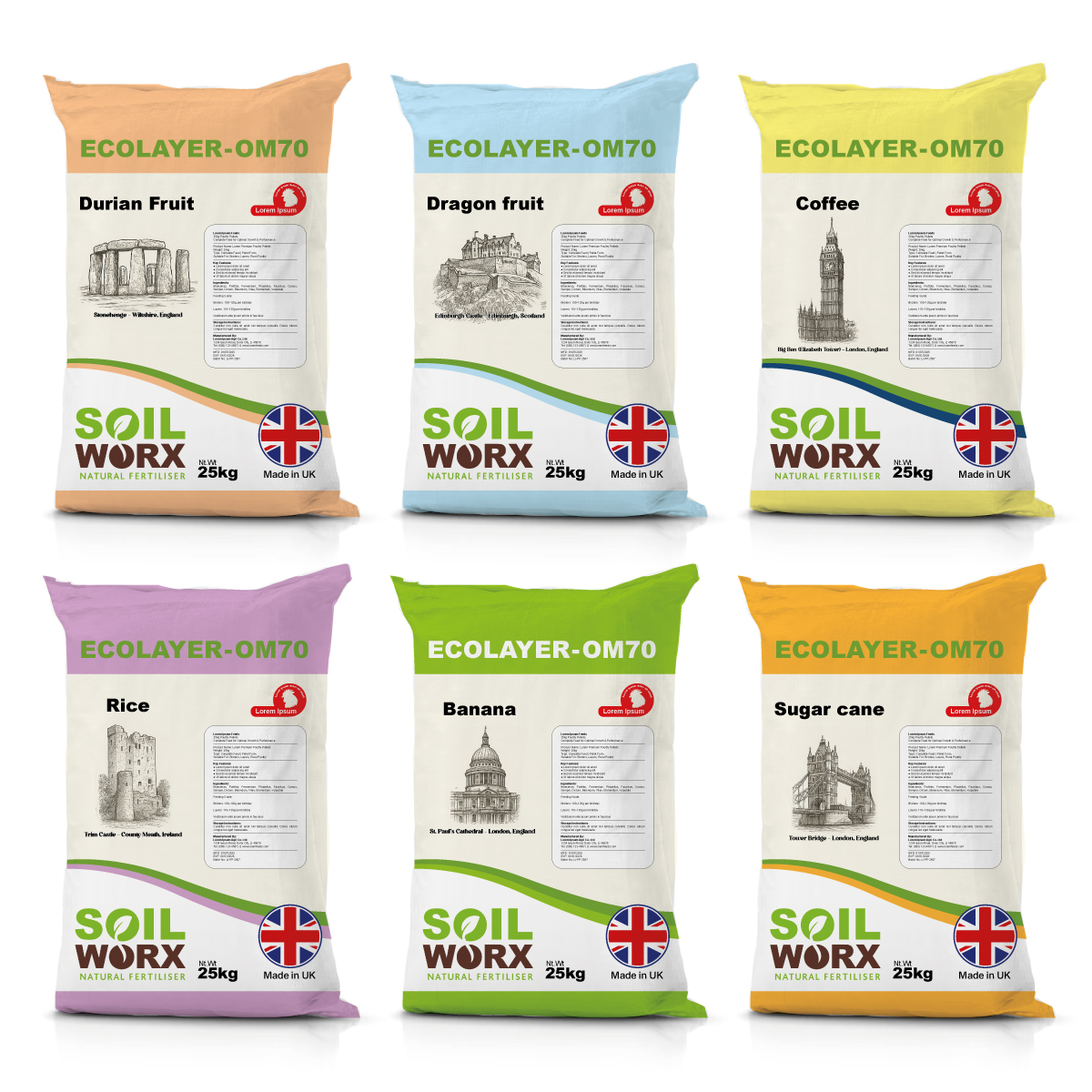 Packaging Design by chathurasoori for Soilworx | Design #35726598