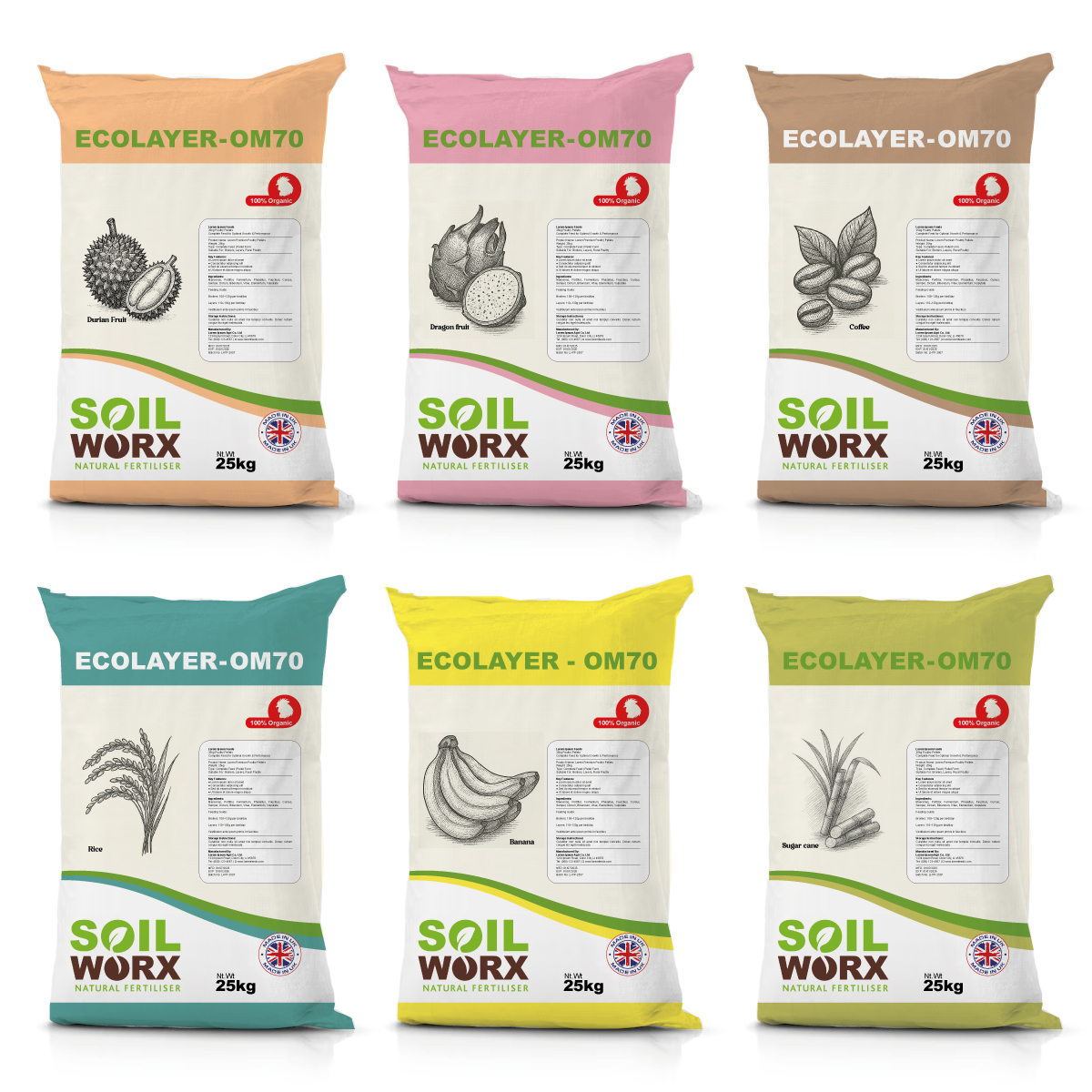 Packaging Design by chathurasoori for Soilworx | Design #35750222