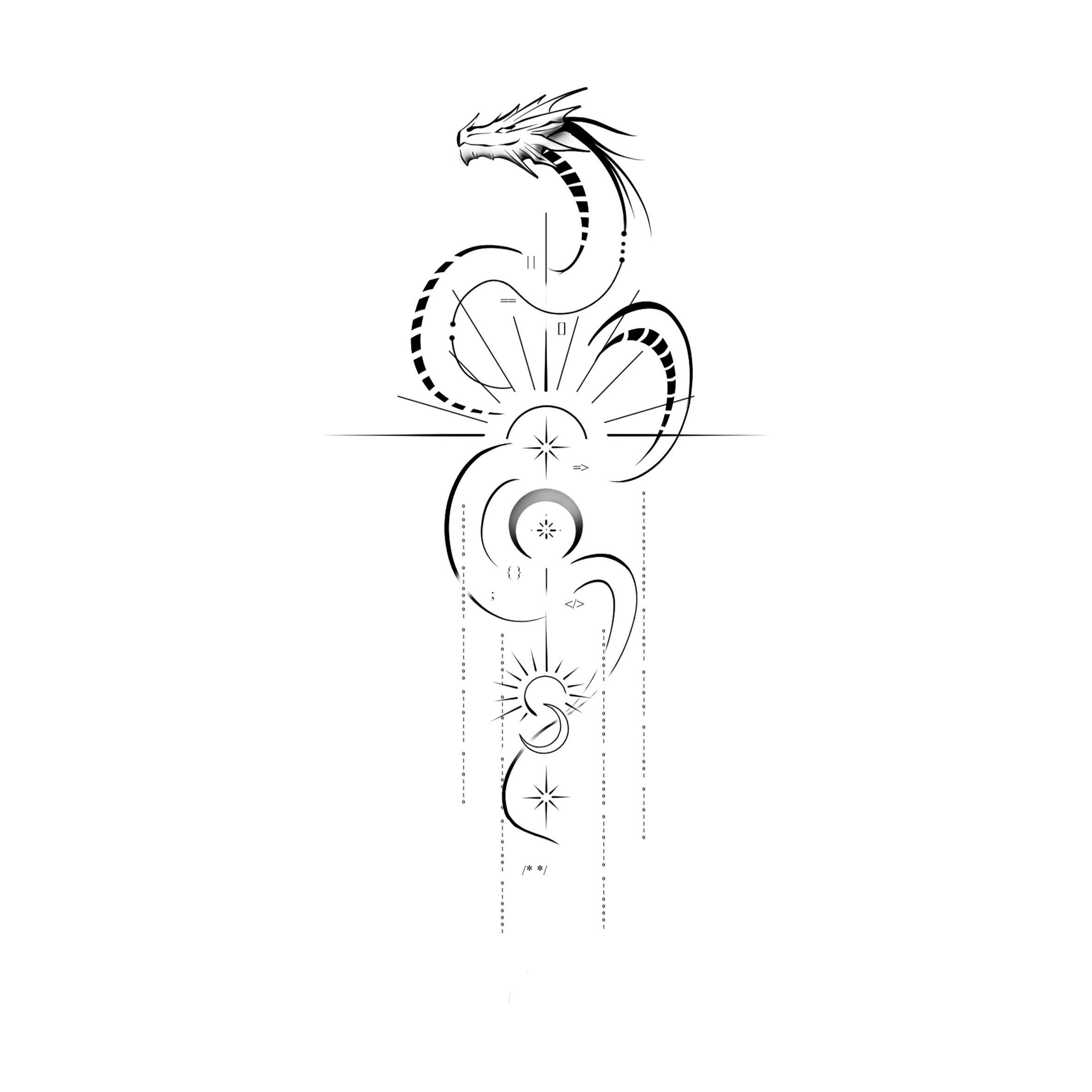 Tattoo Design by Fortunate Studio for this project | Design #35722148