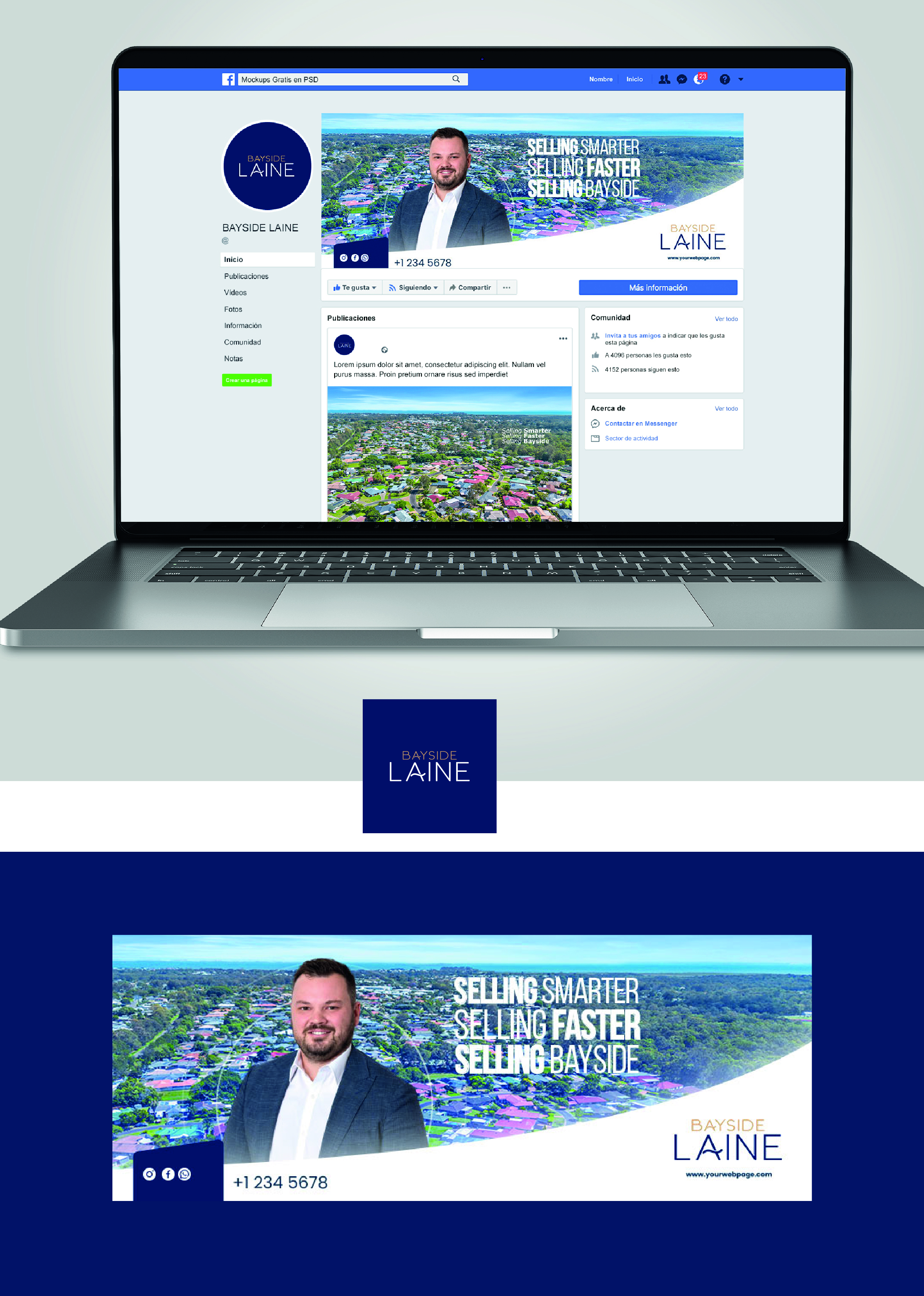 Design Facebook par anyerber gonzalez pour LKMO Properties | Design #35721289