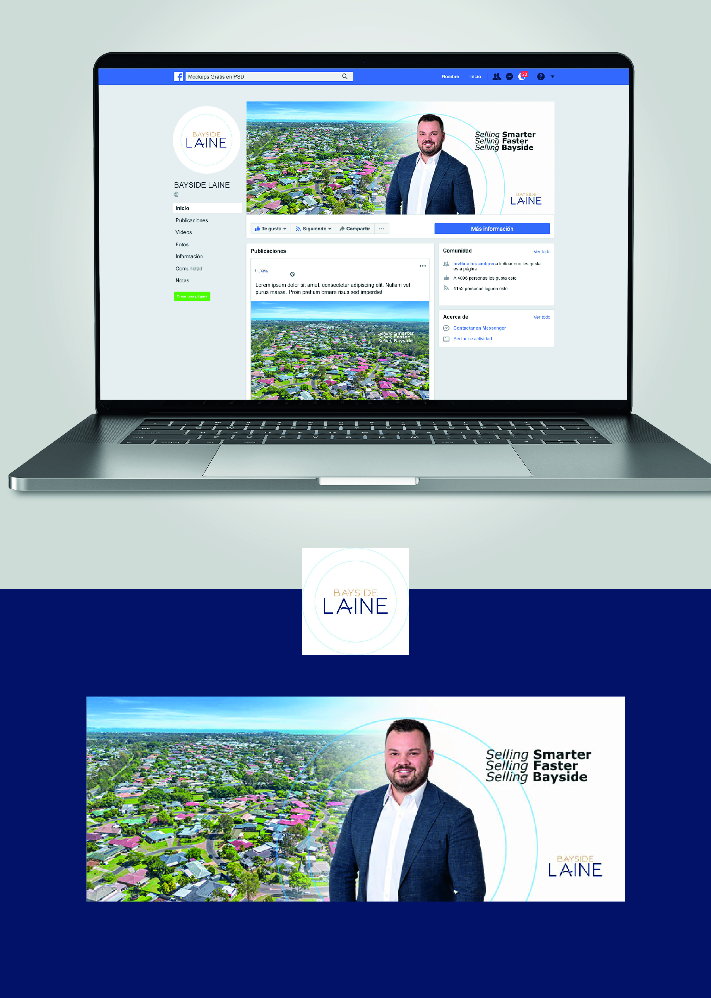 Design Facebook par anyerber gonzalez pour LKMO Properties | Design #35725999
