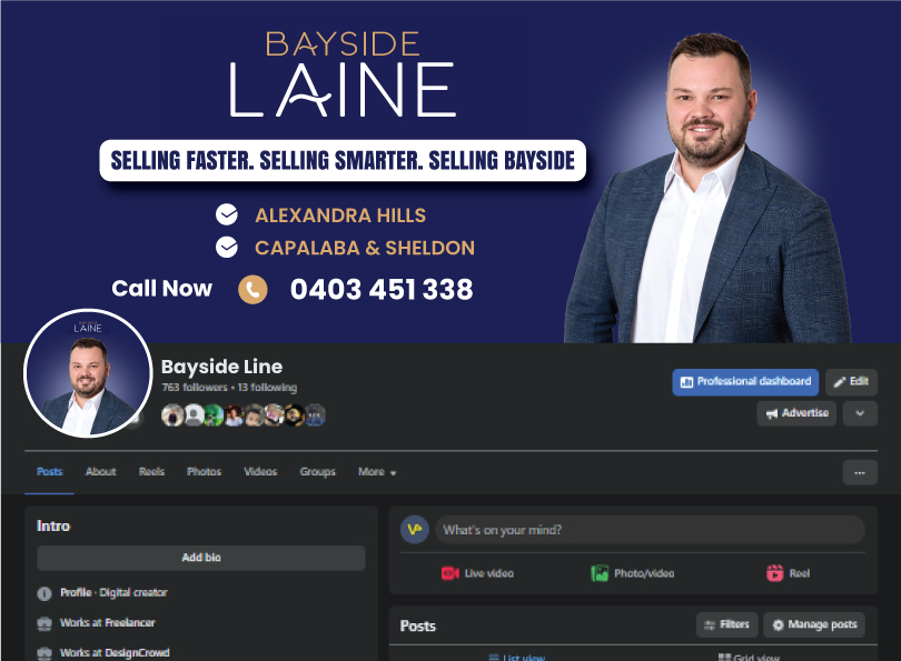 Facebook Design by grappikstar for LKMO Properties | Design #35749011
