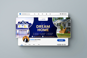 Facebook-Design von Deziners Zone für LKMO Properties | Design: #35737299