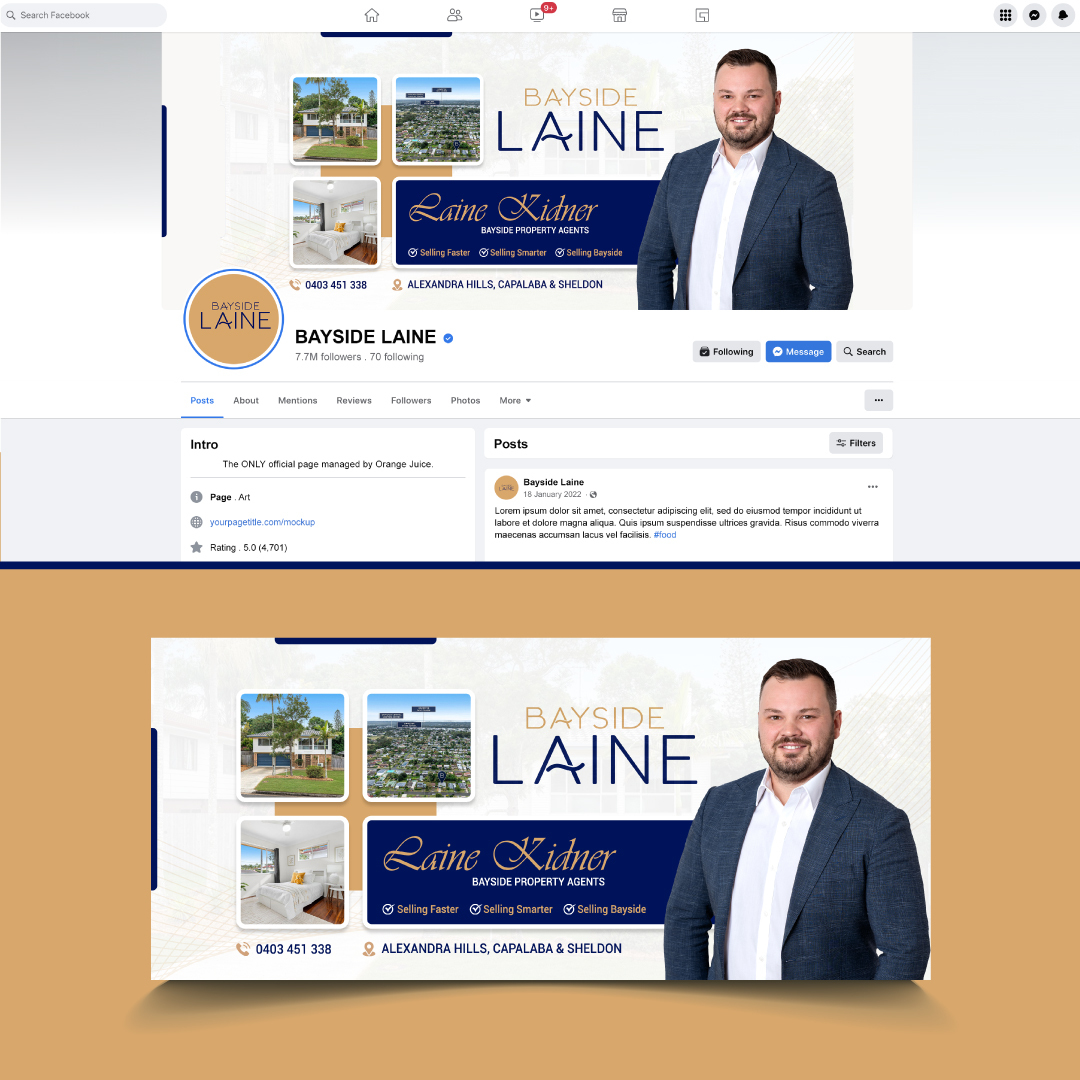 Design Facebook par Tan-D pour LKMO Properties | Design #35732069