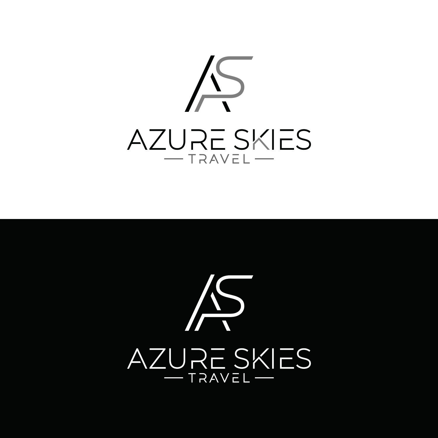 Logo Design by agung 25 for Azure Skies Travel | Design #35727843