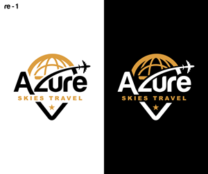 Logo Design by RS_Design for Azure Skies Travel | Design: #35806106