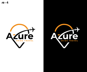 Logo Design by RS_Design for Azure Skies Travel | Design: #35821384