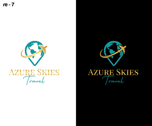 Logo Design by RS_Design for Azure Skies Travel | Design: #35848312