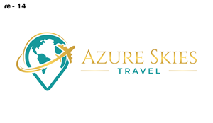Logo Design by RS_Design for Azure Skies Travel | Design: #35859924