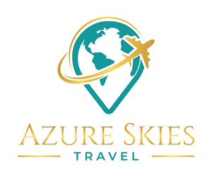 Logo Design by RS_Design for Azure Skies Travel | Design: #35862655