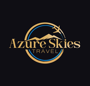 Logo Design by Revolt Team for Azure Skies Travel | Design #35730868