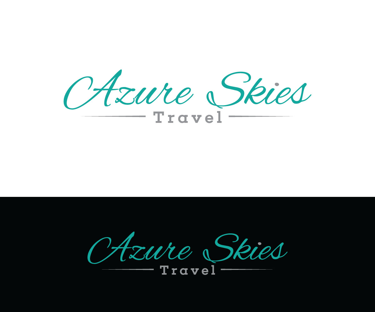 Logo Design by Srk pix!14 for Azure Skies Travel | Design #35738233