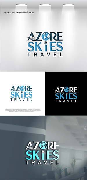 Design de Logo par VectorForge pour Azure Skies Travel | Design : #35748070