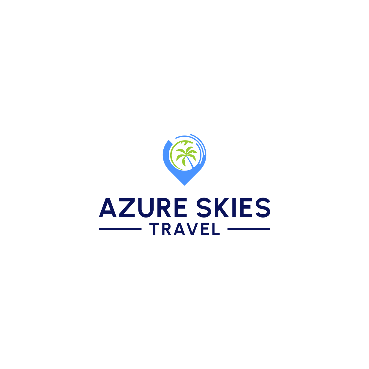 Design de Logo par Kaze56 pour Azure Skies Travel | Design #35728282