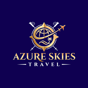 Logo Design by Suvendu.S for Azure Skies Travel | Design: #35758672
