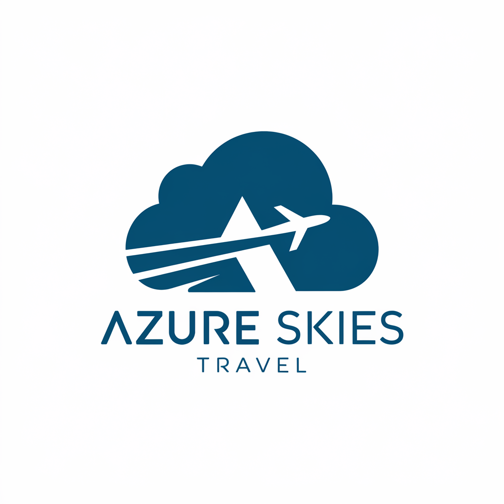 Diseño de Logo por Ar_nisam_usman para Azure Skies Travel | Diseño #35736752