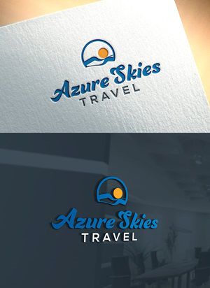 Design de Logo par RaKu 2 pour Azure Skies Travel | Design : #35758791