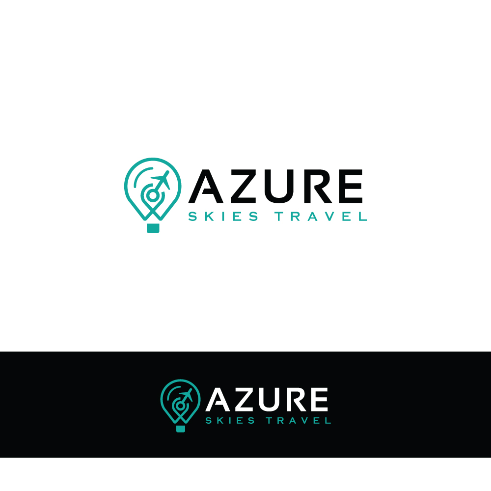 Logo Design by YourLogoMaster for Azure Skies Travel | Design #35732810