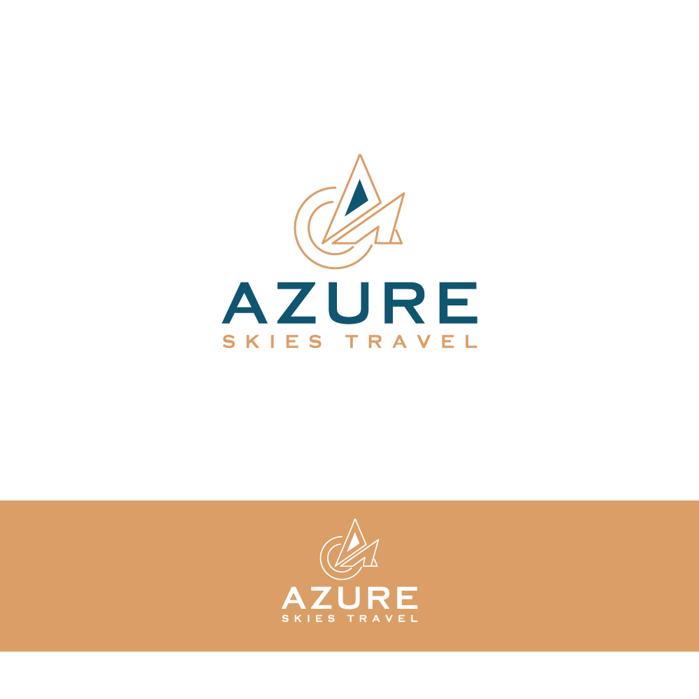 Logo Design by YourLogoMaster for Azure Skies Travel | Design #35732811