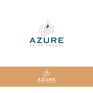Design de Logo par YourLogoMaster pour Azure Skies Travel | Design : #35732811