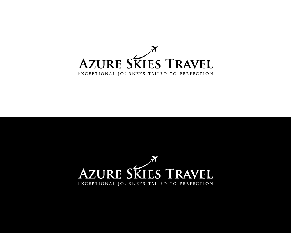 Logo Design by luxydesign for Azure Skies Travel | Design #35726559