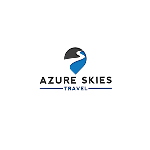 Logo Design by leooo for Azure Skies Travel | Design: #35760109