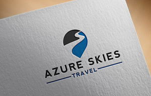 Logo Design by leooo for Azure Skies Travel | Design: #35760110