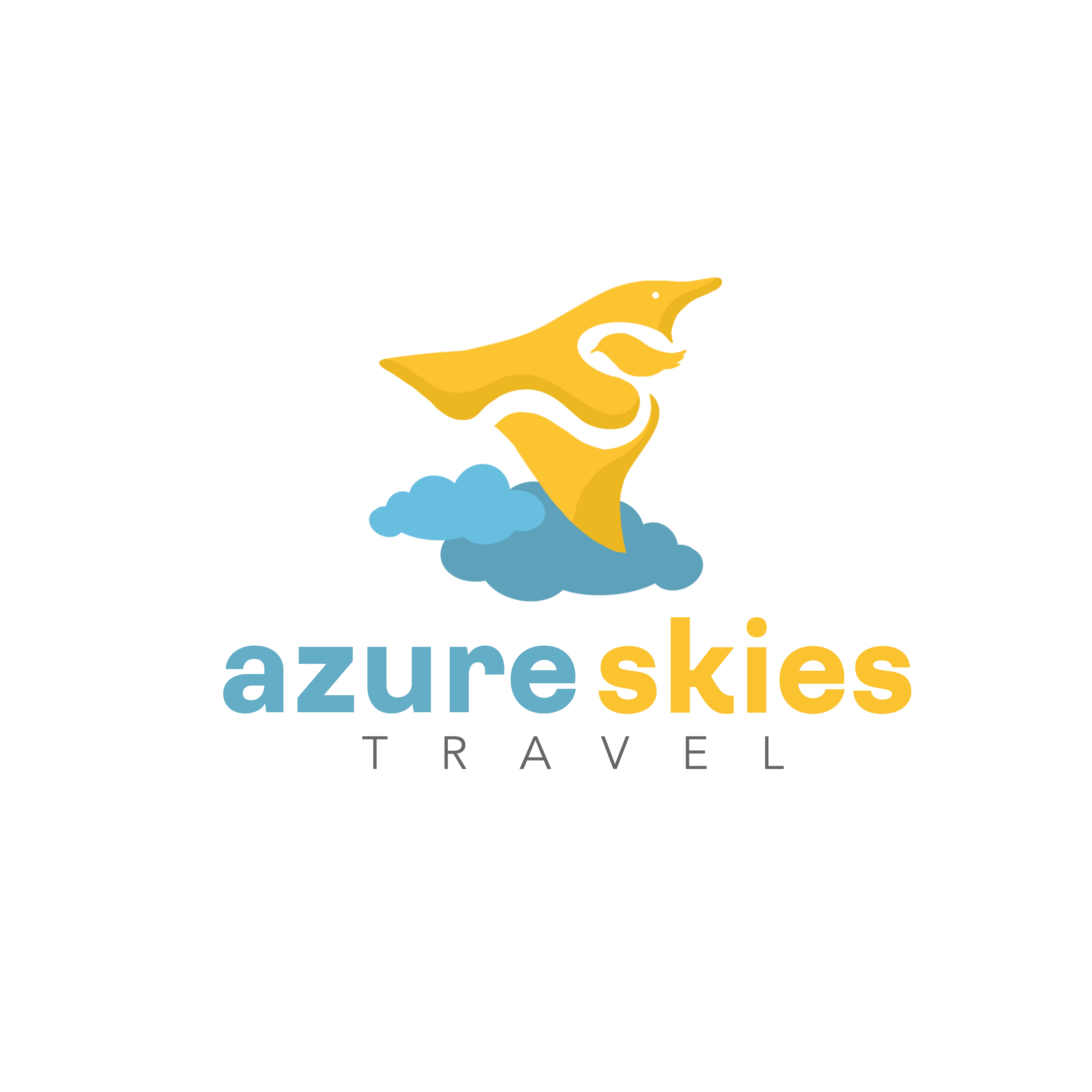 Logo-Design von Topi ufo für Azure Skies Travel | Design #35744890